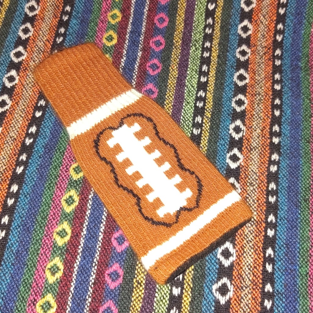 Freaker football koozie